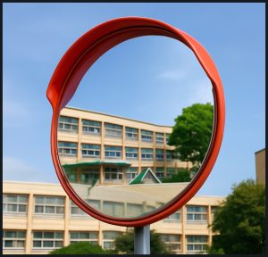 학교 반사경, 왜 꼭 필요한...